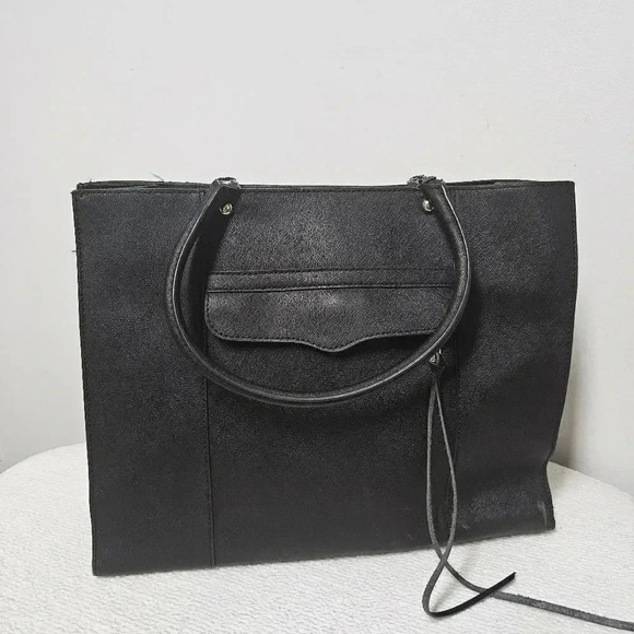 Rebecca Minkoff Saffino leather black tote bag - Picture 8 of 16